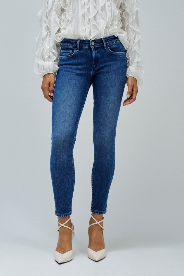 JEANS WONDER PUSH UP CROPPED SKINNY