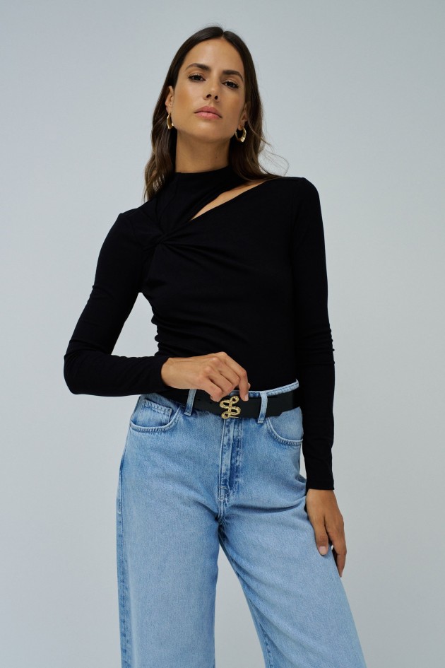 CAMISOLA DE MEIA GOLA