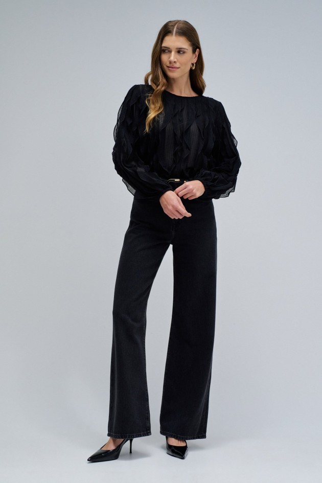 JEANS WIDE LEG